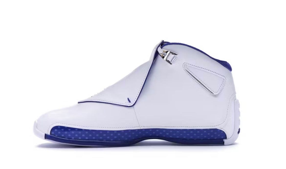 Jordan 18 Retro White Sport Royal