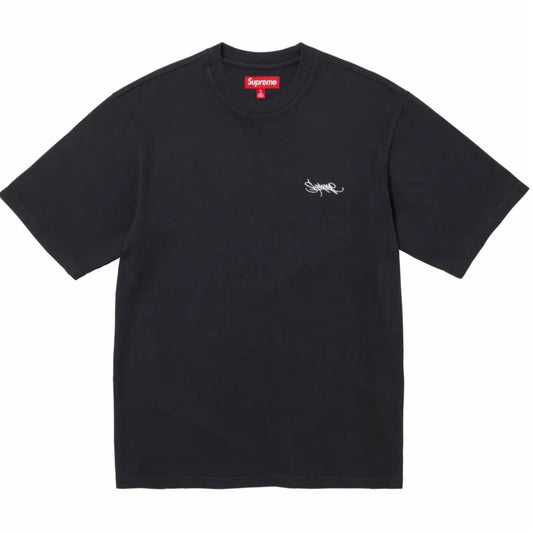 Supreme Washed Tag S/S Top Black