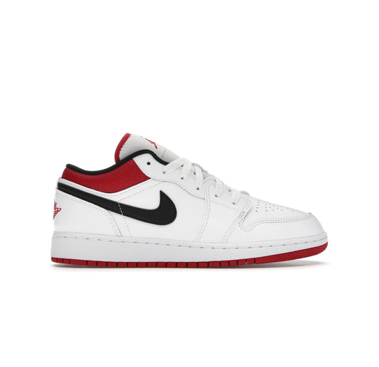 Jordan 1 Low White Gym Red (GS)