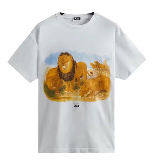 Kith AMNH Lion Vintage Tee White