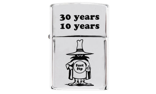 FTP x FUCT Anniversary Lighter Silver