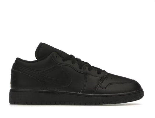 Jordan 1 Low Triple Black (2022) (GS)