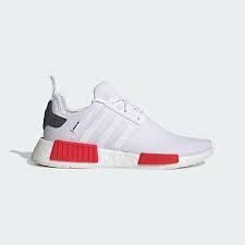 adidas NMD R1 White Vivid Red