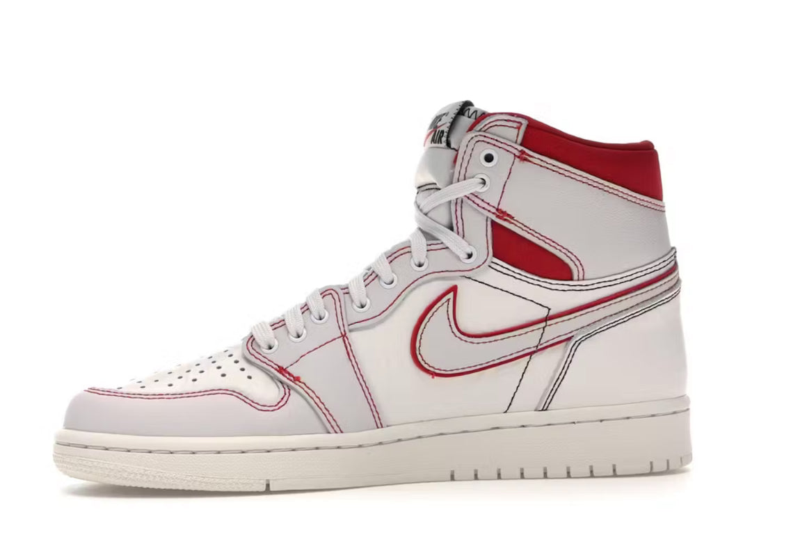 Jordan 1 Retro High Phantom Gym Red