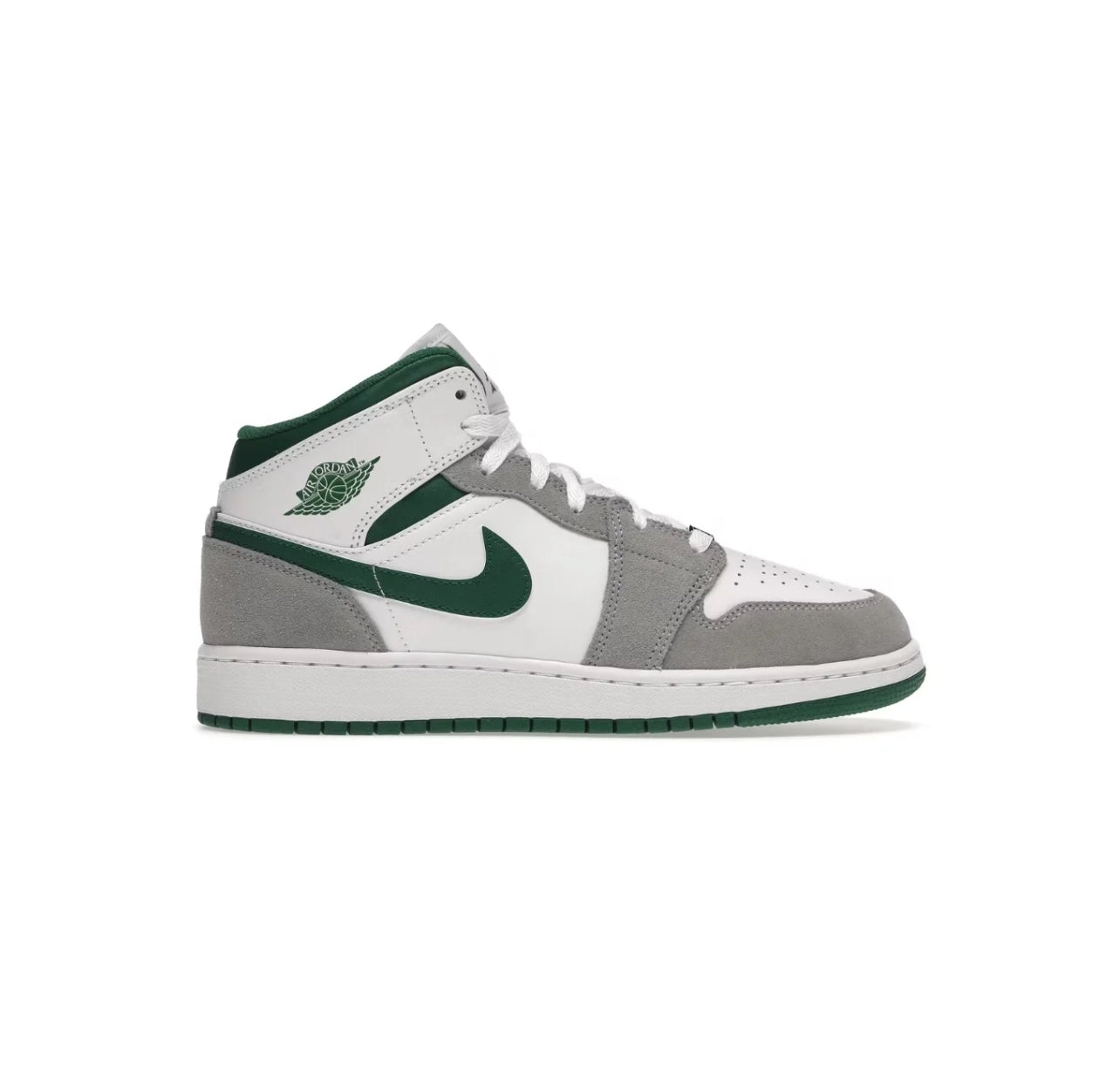 Jordan 1 Mid SEWhite Pine Green Smoke Grey (GS)