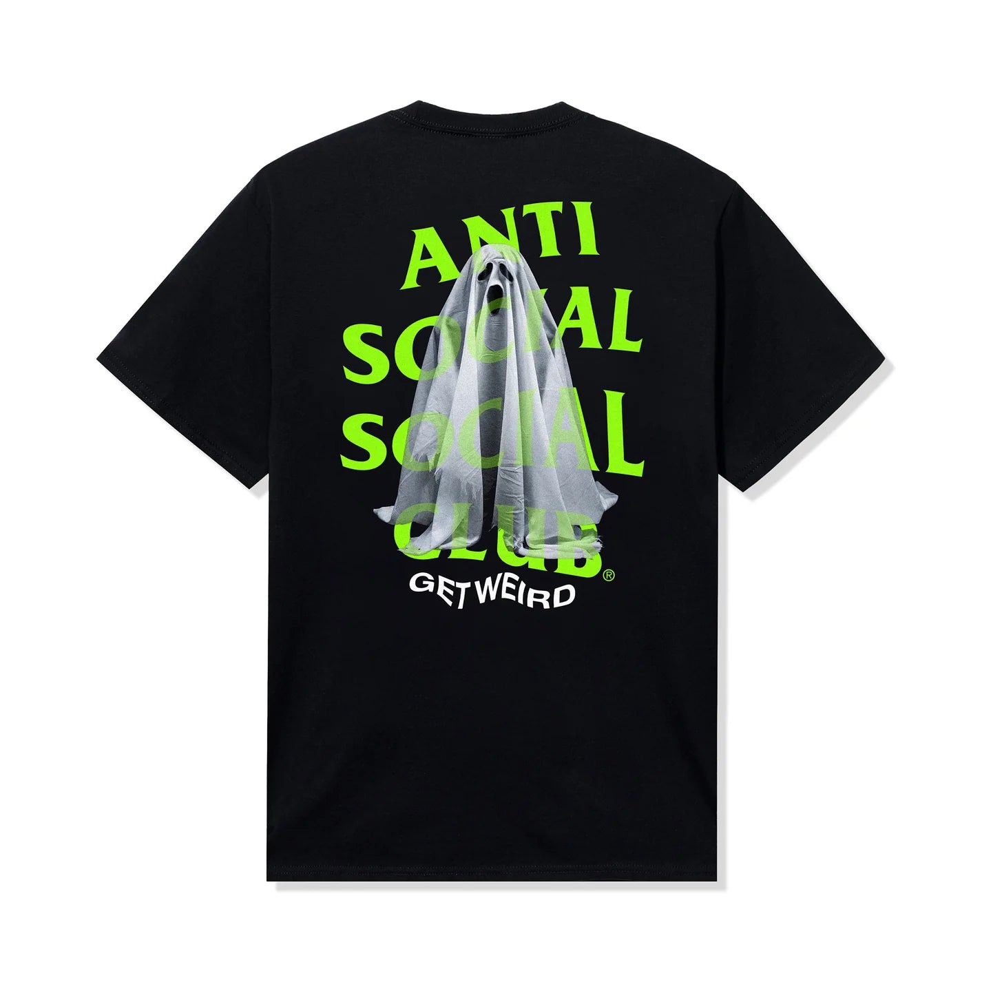 anti social social club get weird ghost tee