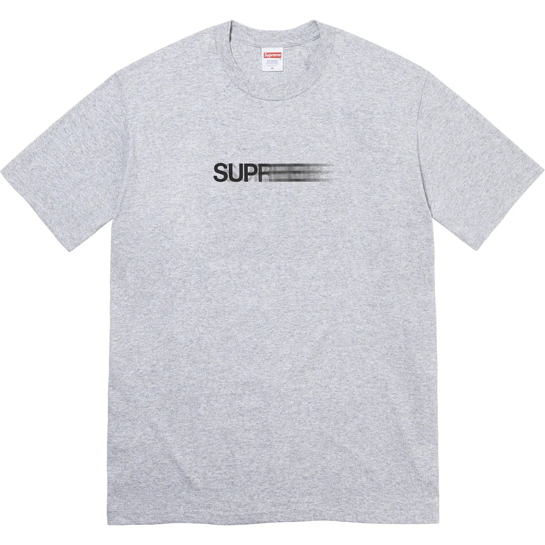 Supreme Motion Logo Tee Heather Grey