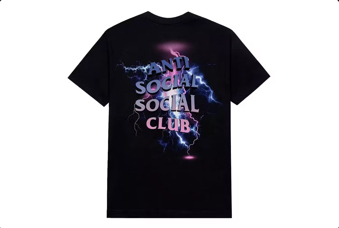 Anti Social Social Club Bolt From The Blue T-shirt