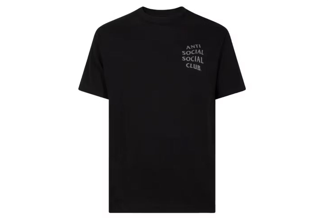 Anti Social Social Club Ghost Of You And Me 3M Reflective Tee Black