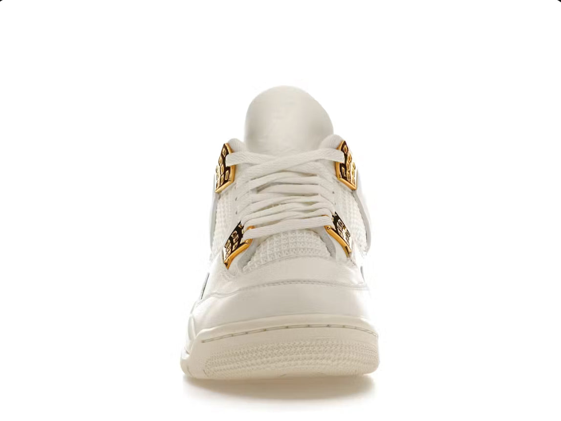 Jordan 4 Retro Metallic Gold (Women's)