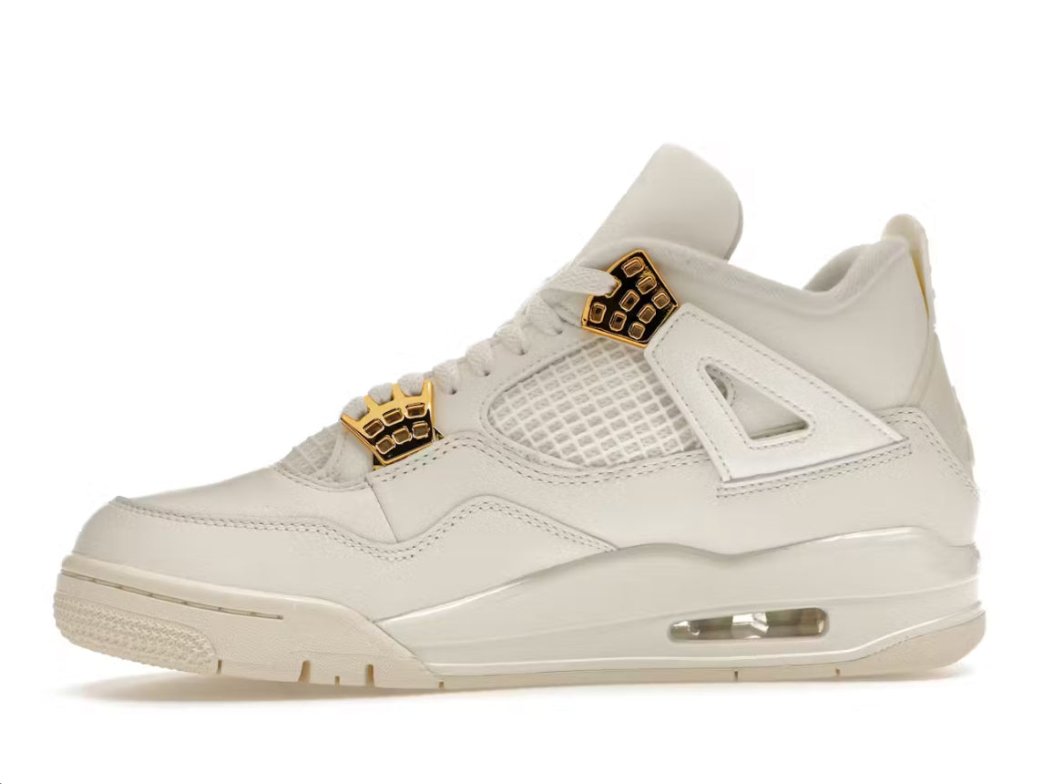 Jordan 4 Retro Metallic Gold (Women's)