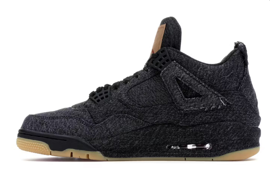 Jordan 4 Retro Levi's Black