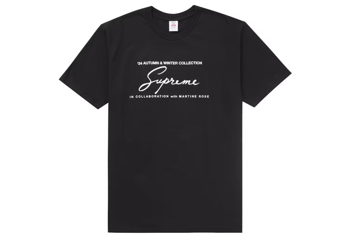 Supreme Martine Rose Tee Black