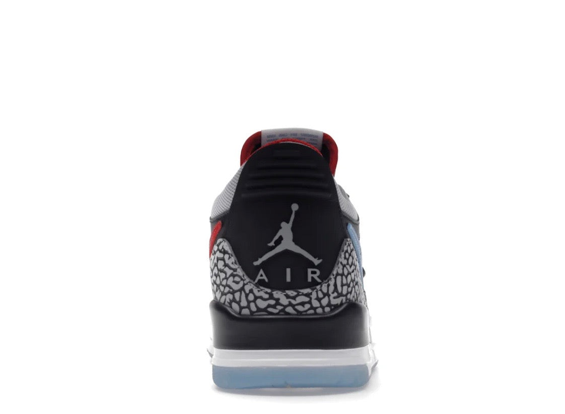 Jordan Legacy 312 Low Black Valor Blue