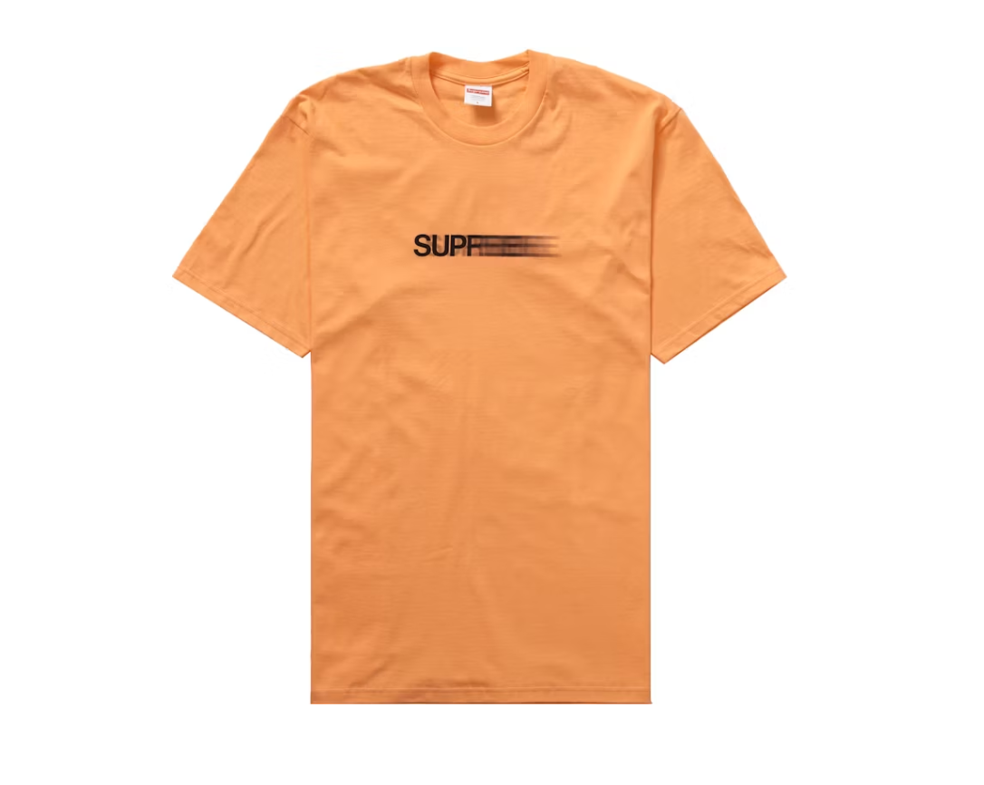 Supreme Motion Logo Tee (SS23) Peach