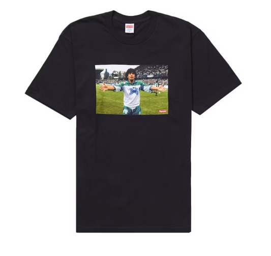 Supreme Maradona Tee Black