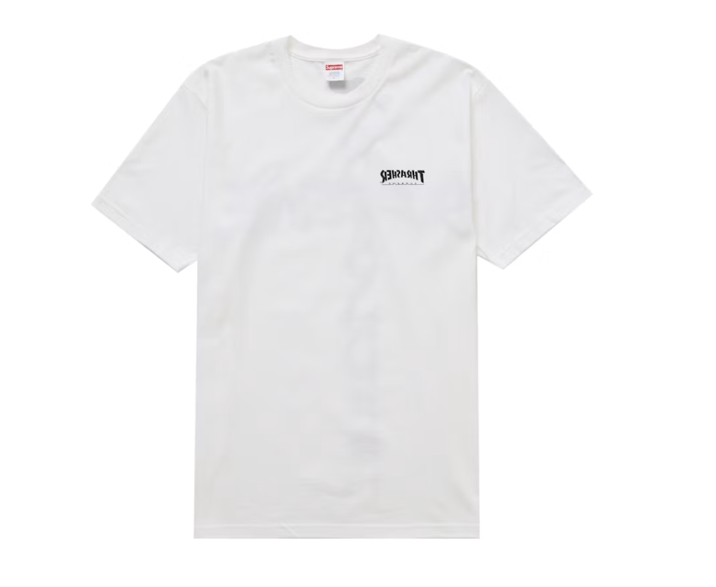 Supreme Thrasher Cross Tee White