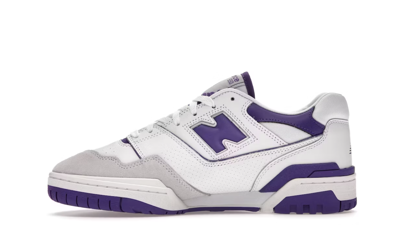 New Balance 550 White Purple