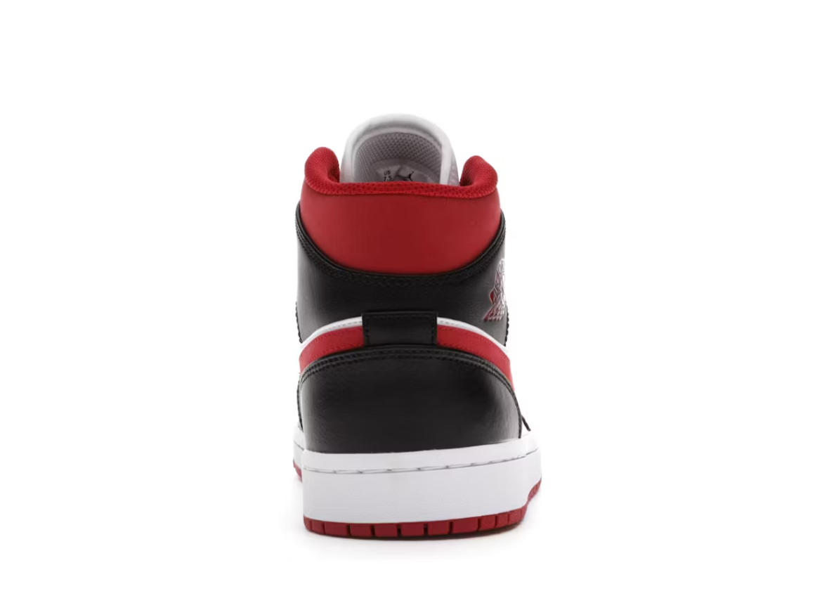 Jordan 1 Mid Gym Red Black White (GS)