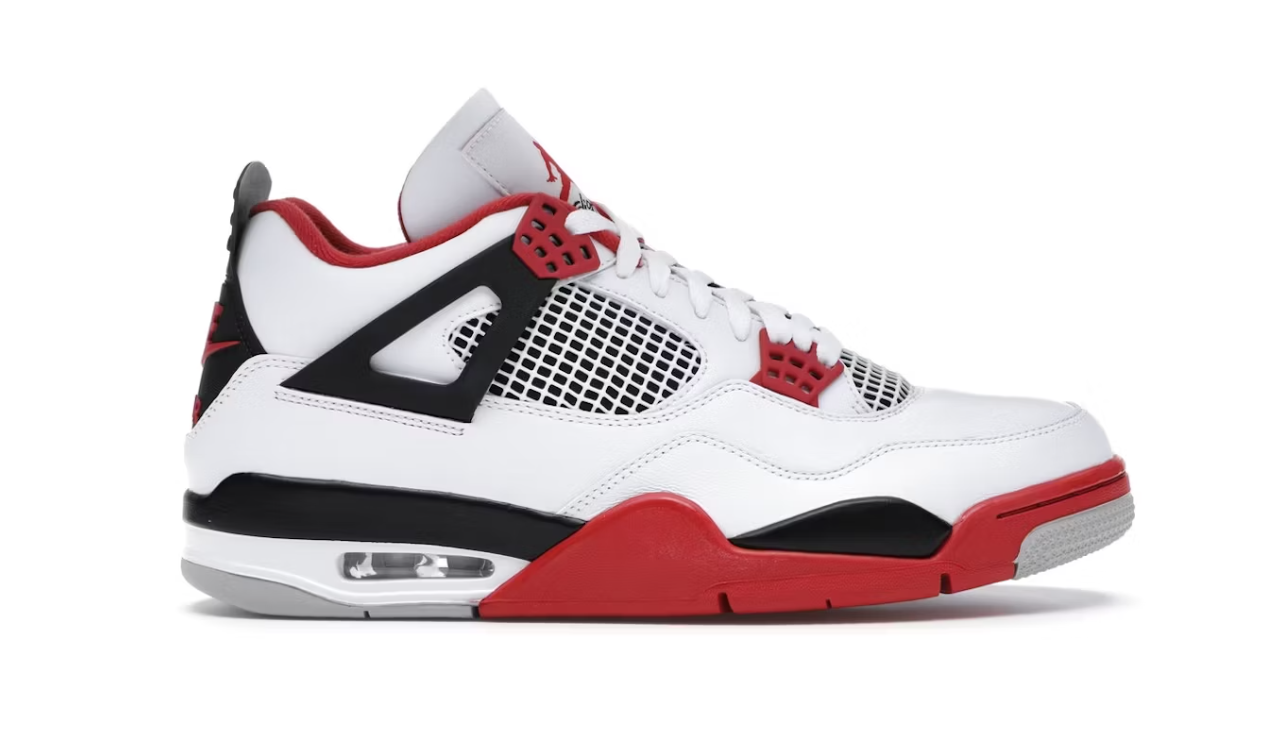 Jordan 4 Retro Fire Red