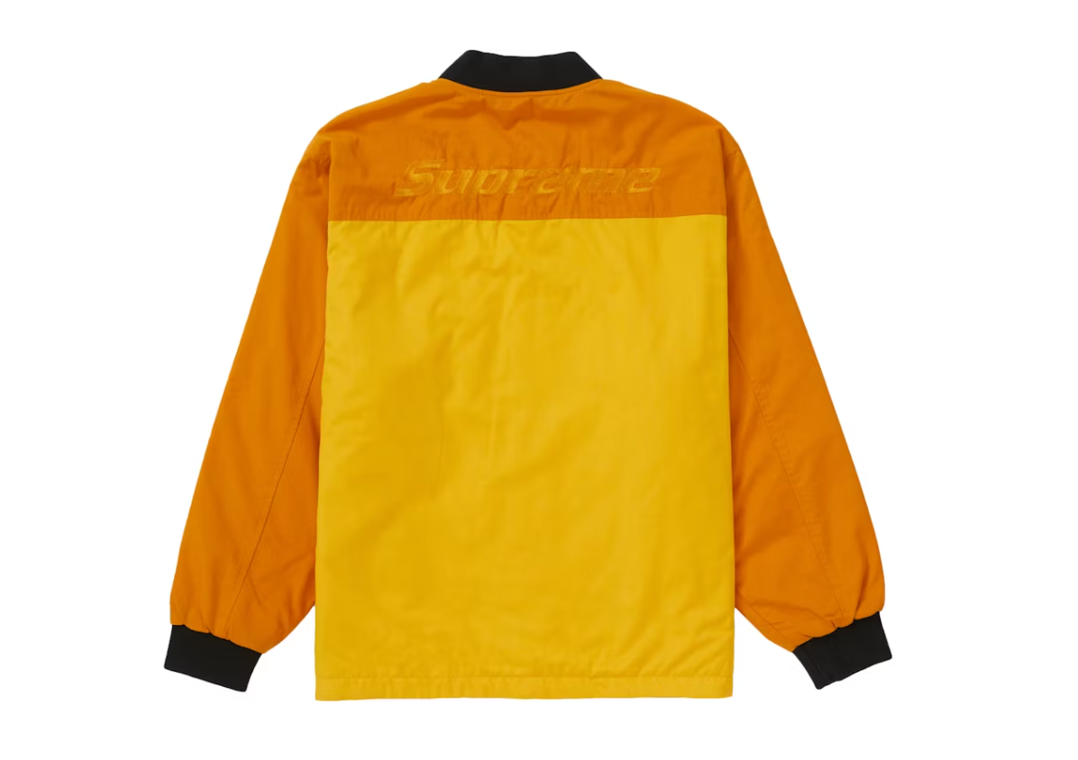 Supreme Reversible Tech Work Jacket Mustard