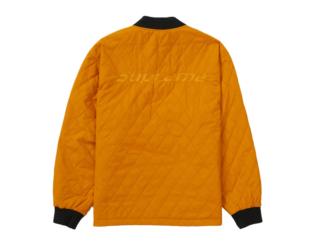 Supreme Reversible Tech Work Jacket Mustard