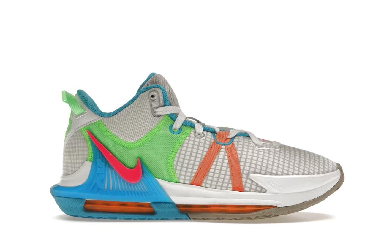 Nike LeBron Witness 7 Grey Fog Multi-Color