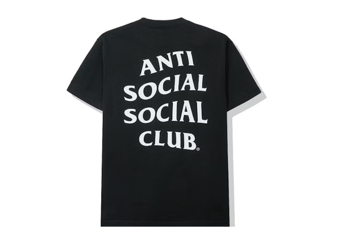 Anti Social Social Club Mind Games Tee Black