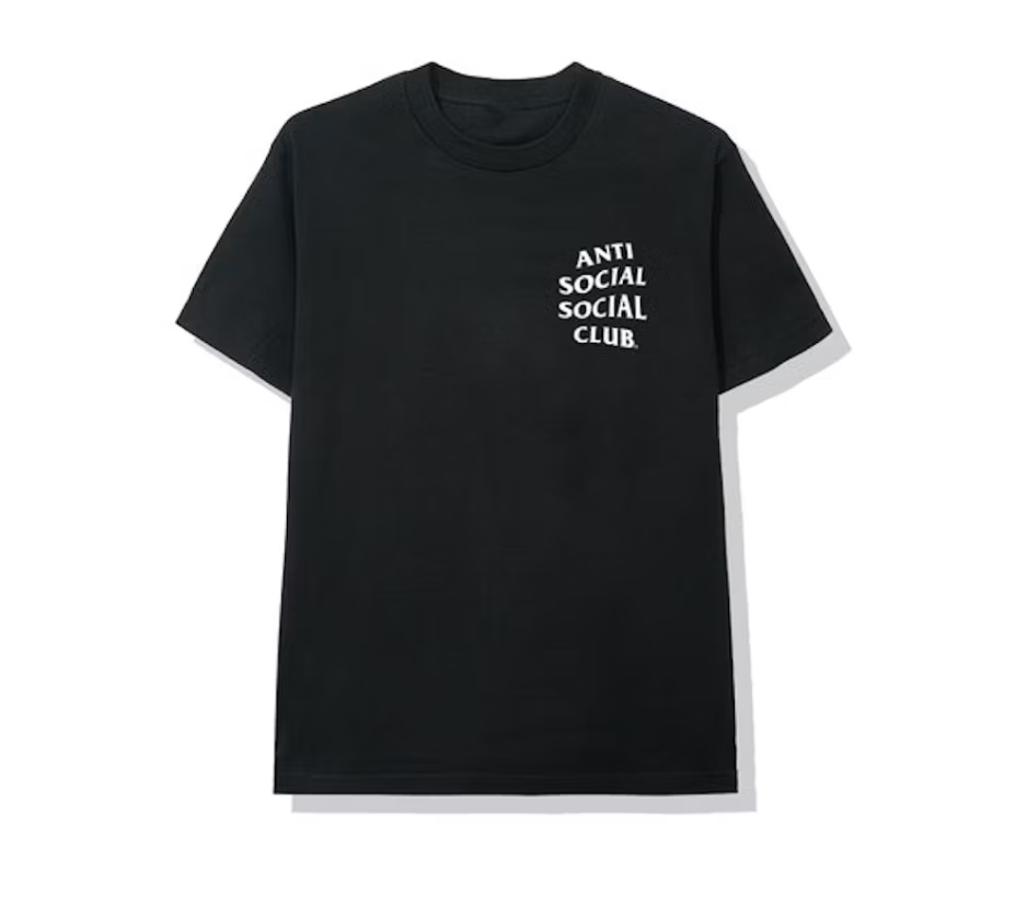 Anti Social Social Club Mind Games Tee Black