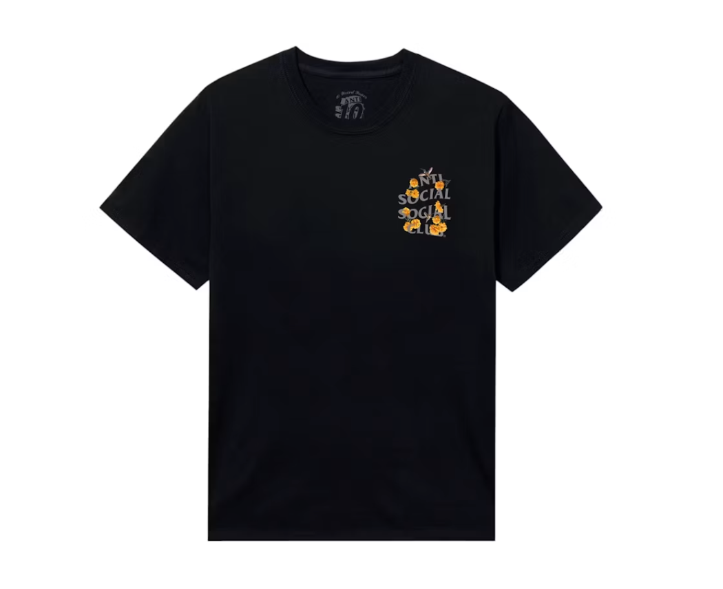 Anti Social Social Club Trochilidae Tee Black