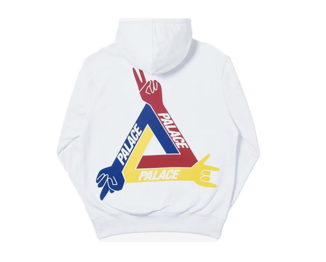 Palace JCDC Hood White