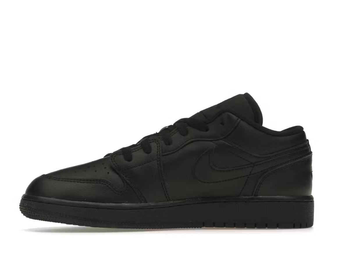 Jordan 1 Low Triple Black (2022) (GS)