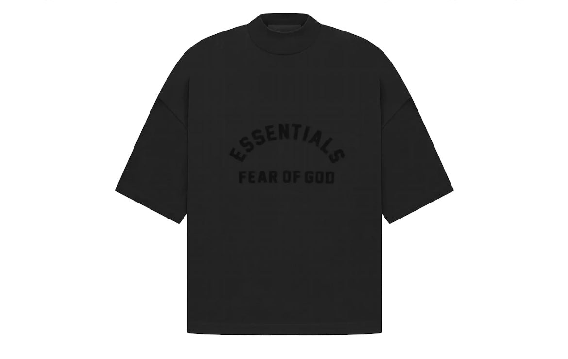 Fear of God Essentials Arch Logo Tee Jet Black