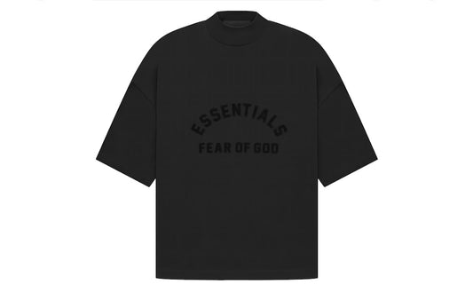 Fear of God Essentials Arch Logo Tee Jet Black