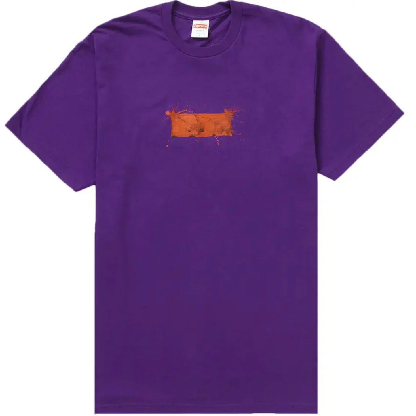 Supreme Ralph Steadman Box Logo Tee Purple - Men's