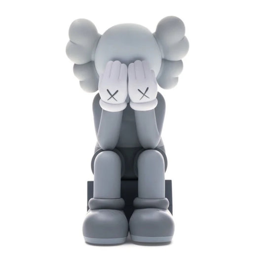 KAWS Passing Through Open Edition Vinyl Figure Grey