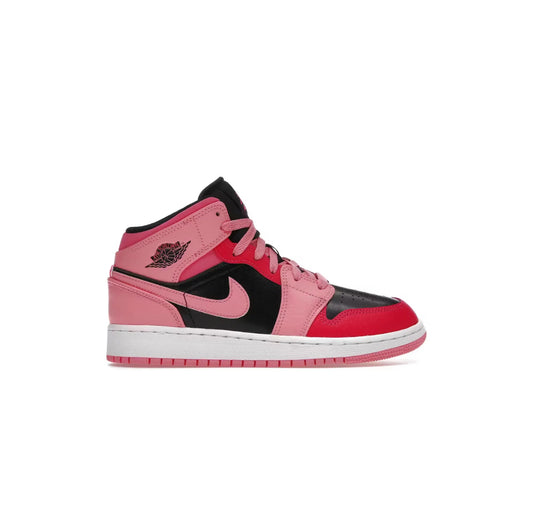 Jordan 1 Mid Coral Chalk (GS)