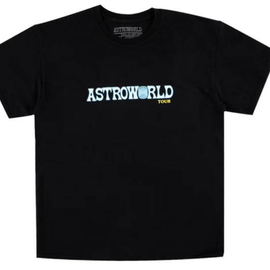 Travis Scott Astroworld Tour Tee Black