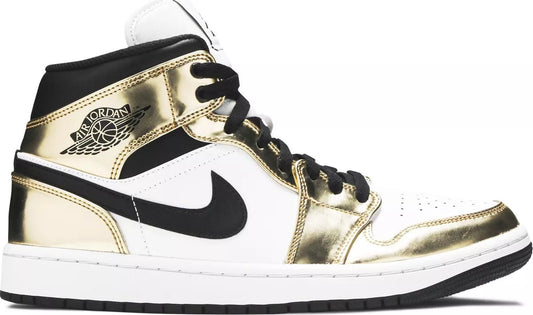 Jordan 1 Mid Metallic Gold